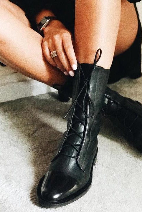 Buty damskie na obcasie | Urielle czarne, komfortowe