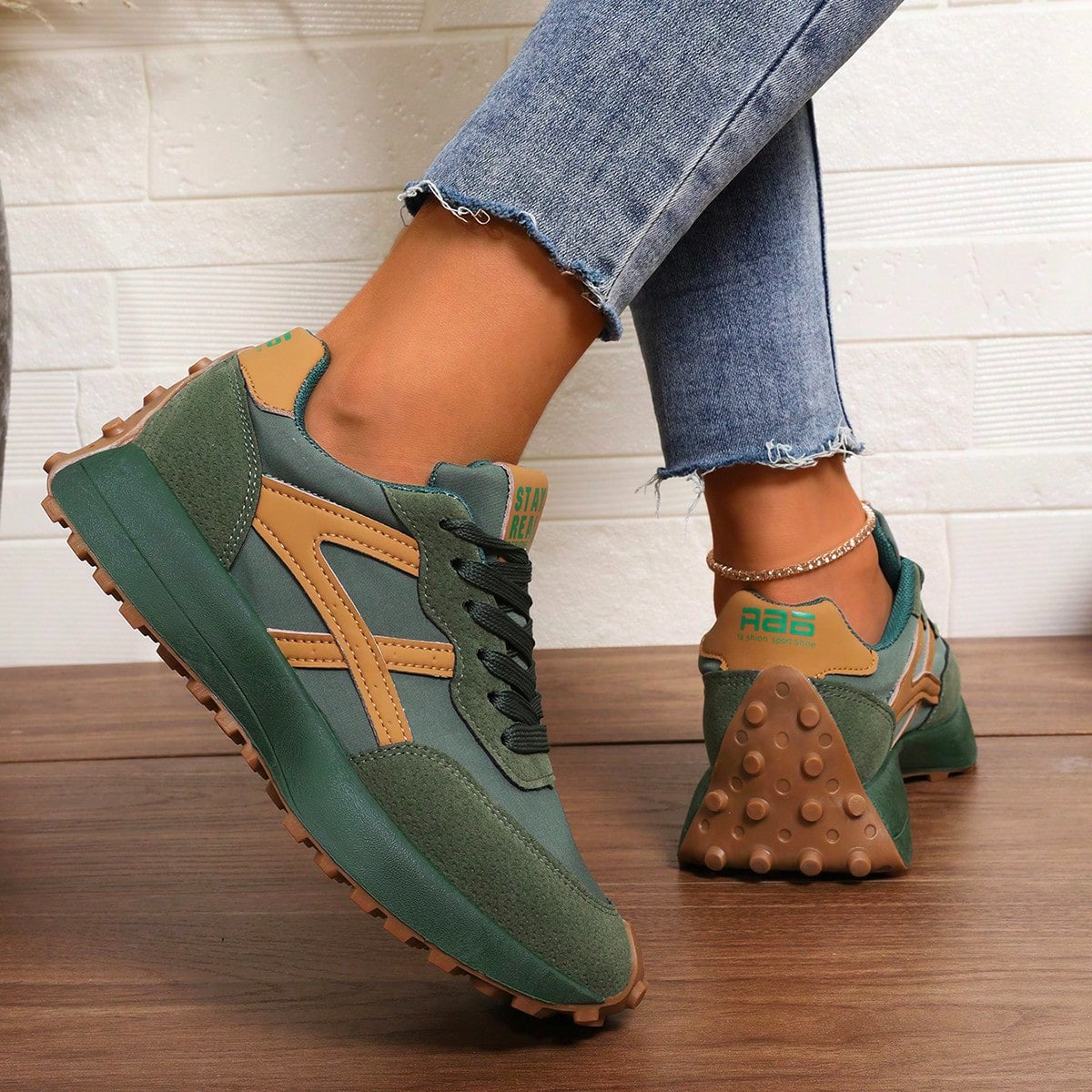 Damskie Buty Sportowe | Ortopedyczne, Lekkie, Sznurowane