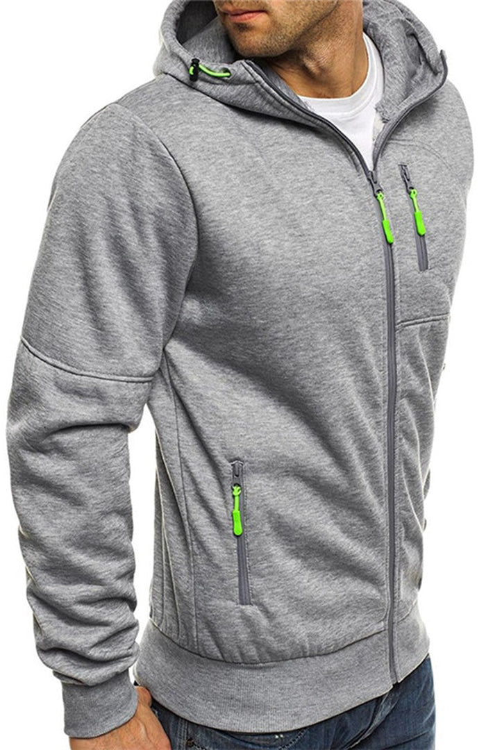 Męska bluza z kapturem | Casual, rozpinana | Komfortowa