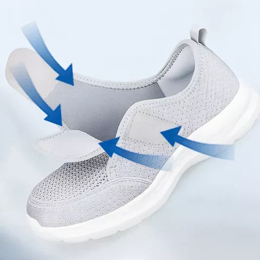 Buty ortopedyczne szeroka stopa regulowany pasek antypoślizgowe