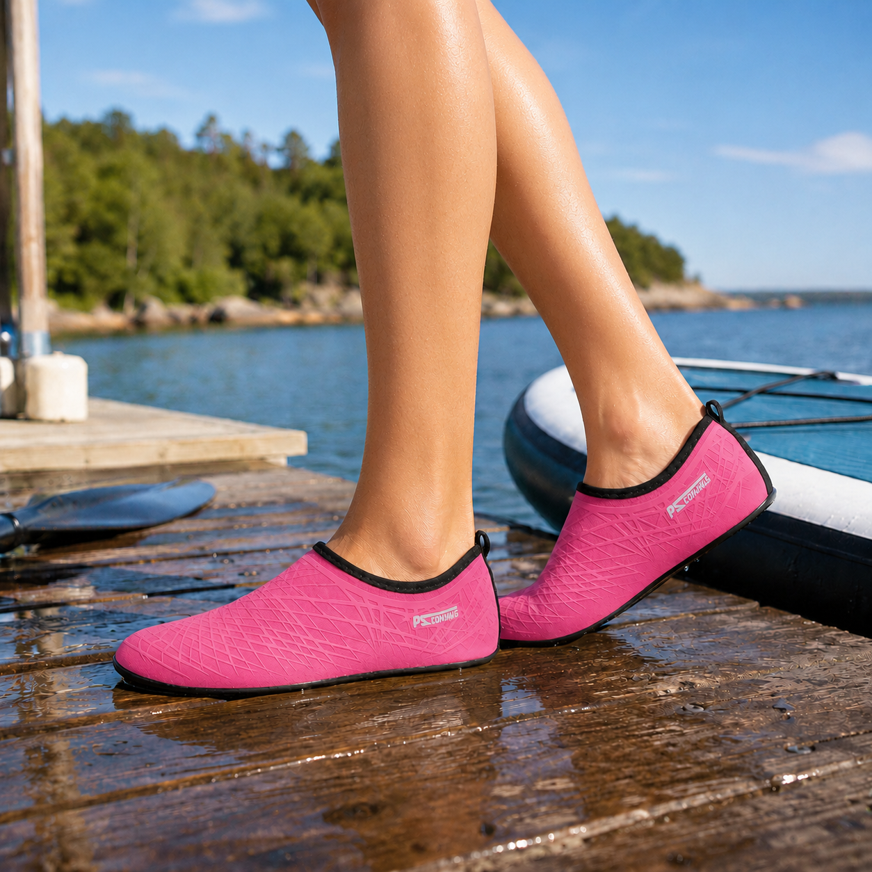 Buty Wodne | Poślizgu Nie Będzie, Slip-On | Uniwersalne