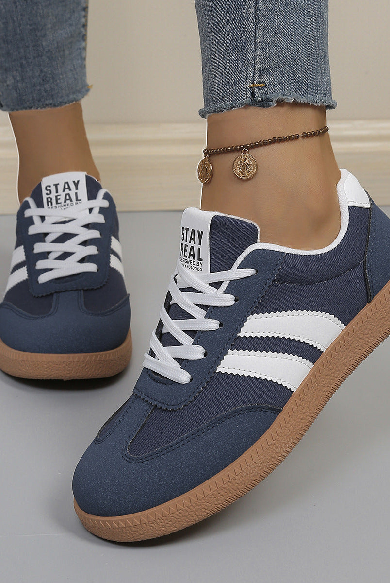 Damskie Sneakersy | Sportowy Design z Amortyzacją | Zielone, Czarno-Białe, Niebieskie