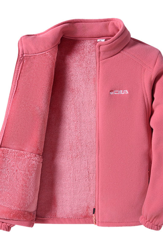 Damska kurtka fleece | Ciepła, miękka, wiosna-jesień
