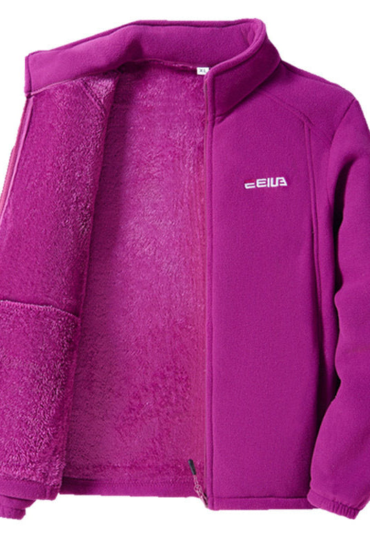 Damska kurtka fleece | Ciepła, miękka, wiosna-jesień