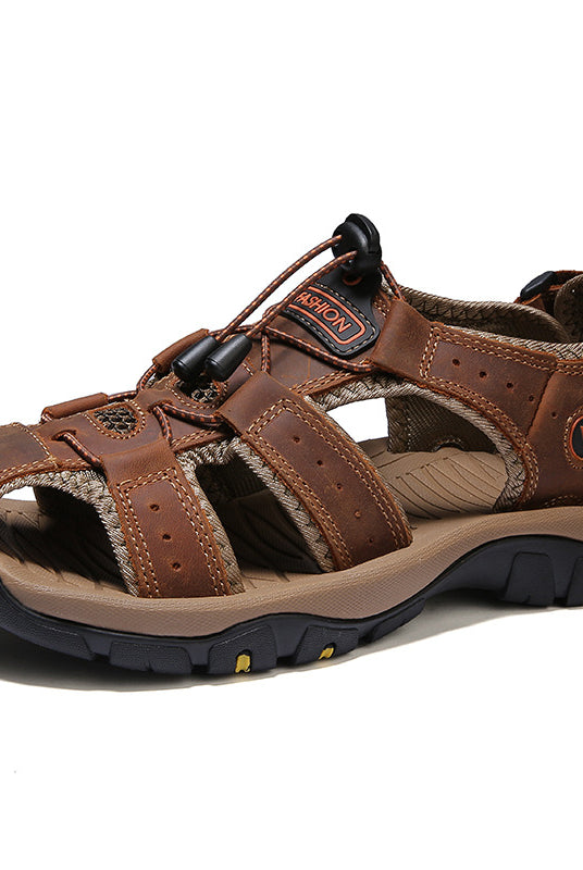 Sandały Męskie | Skóra Naturalna, Outdoor | Rozmiary 38-48