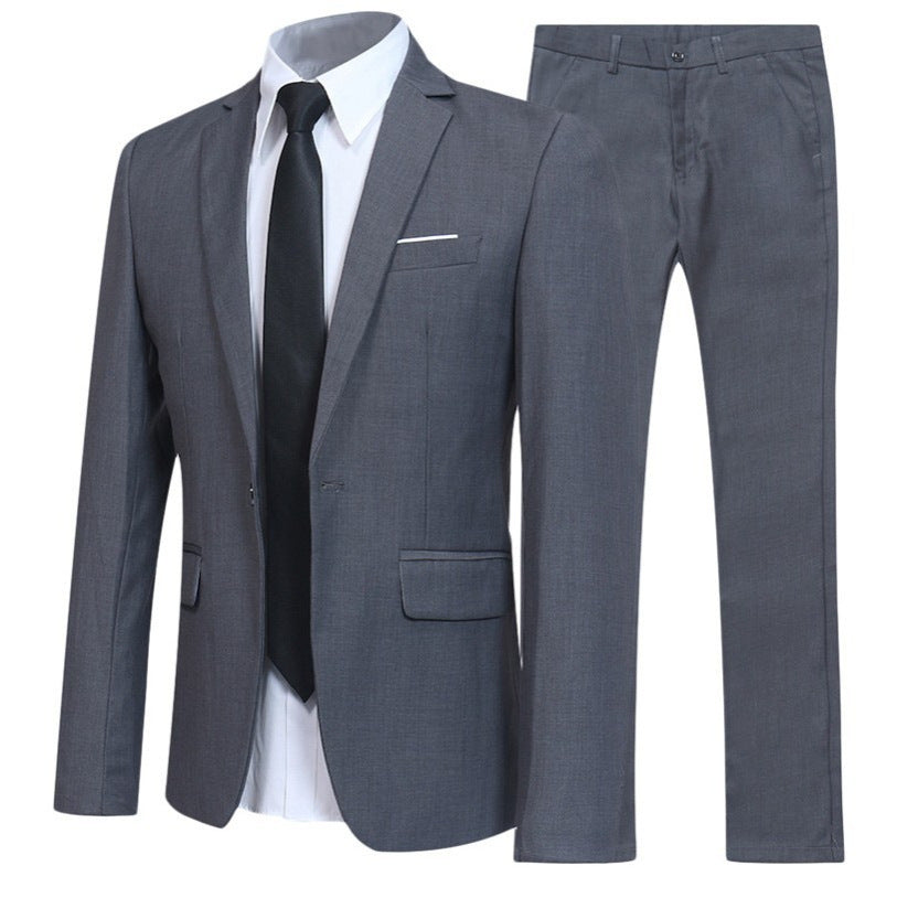 Garnitur Męski | Slim Fit, Komfort | Wielokolorowy