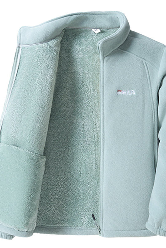 Damska kurtka fleece | Ciepła, miękka, wiosna-jesień