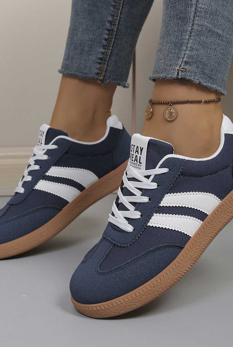 Damskie Sneakersy | Sportowy Design z Amortyzacją | Zielone, Czarno-Białe, Niebieskie