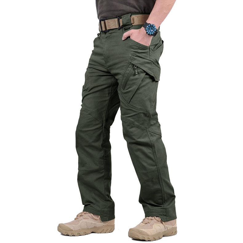 Spodnie Cargo Taktyczne | Outdoor Turystyka | Wiele Kieszeni
