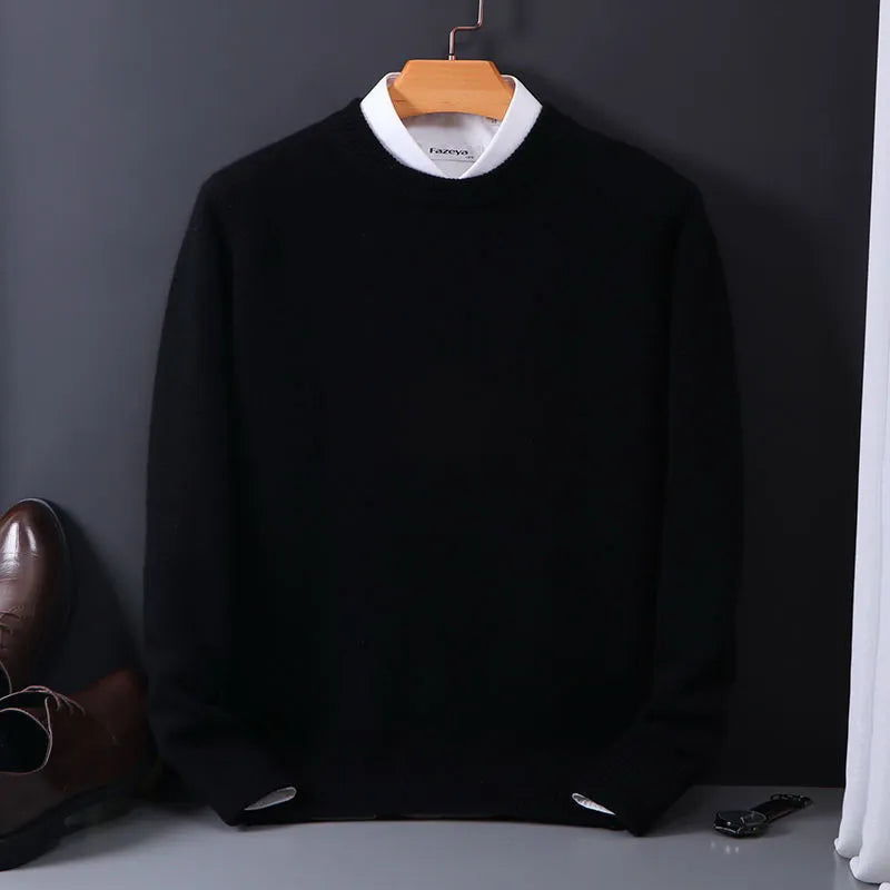 Kaszmirowy sweter męski - wysokiej jakości