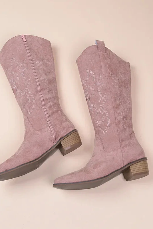 Kowbojskie Buty Damskie | Zachodnia Stylistyka, Niska Obcasa