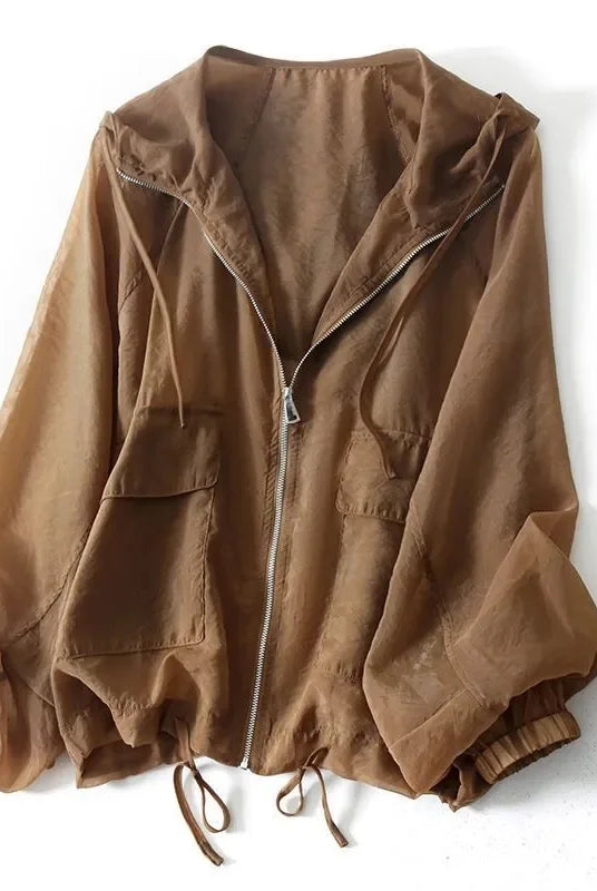 Bluza z kapturem ochronna UV | Lato, Oddychająca, Lekka