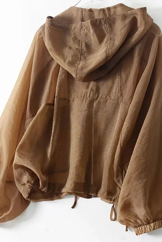 Bluza z kapturem ochronna UV | Lato, Oddychająca, Lekka