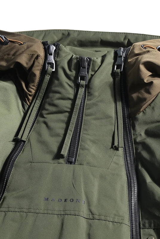 Kurtka przeciwdeszczowa | Techwear, Wodoodporna, Bloki Kolorów
