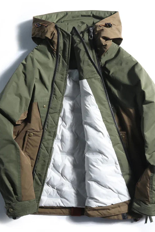 Kurtka przeciwdeszczowa | Techwear, Wodoodporna, Bloki Kolorów