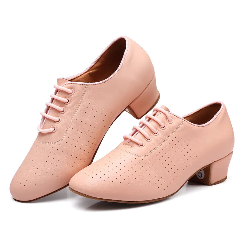 Buty do salsy damskie | Cekinowe, oddychające | Latino, jazz taneczny