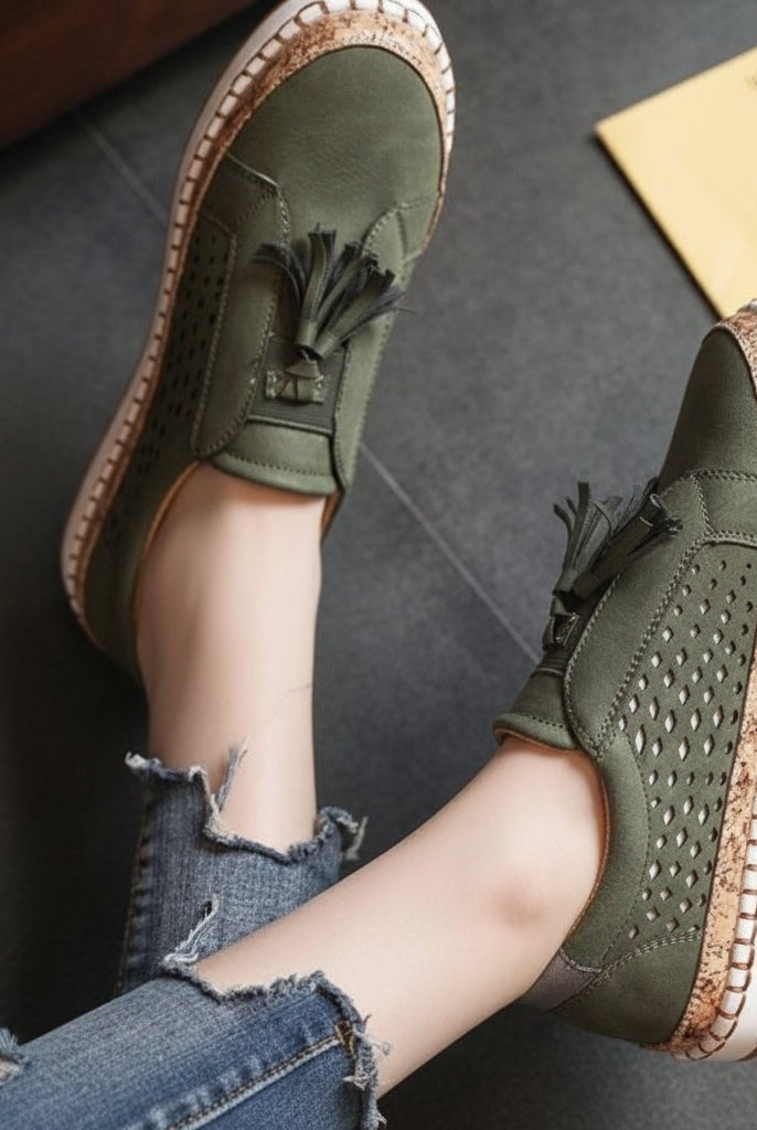 Buty damskie wsuwane | Amortyzacja, oddychające wsparcie
