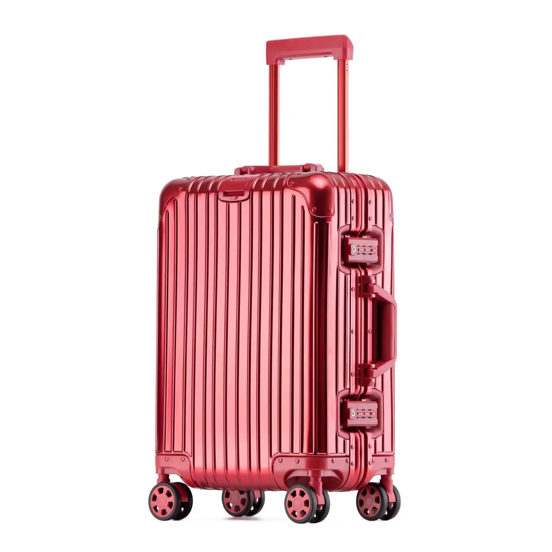 Twarda walizka podróżna z aluminium-magnezu | Zamek TSA