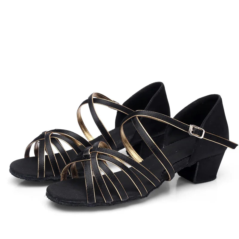 Buty do Tańca | Dziecięce, Latynoamerykańskie | Miękka Podeszwa, Cyrkonie