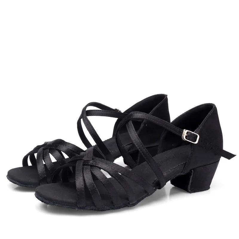 Buty do Tańca | Dziecięce, Latynoamerykańskie | Miękka Podeszwa, Cyrkonie
