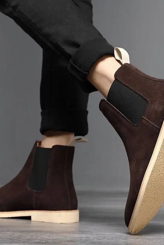 Sztyblety Męskie | Klasyczne Buty Chelsea