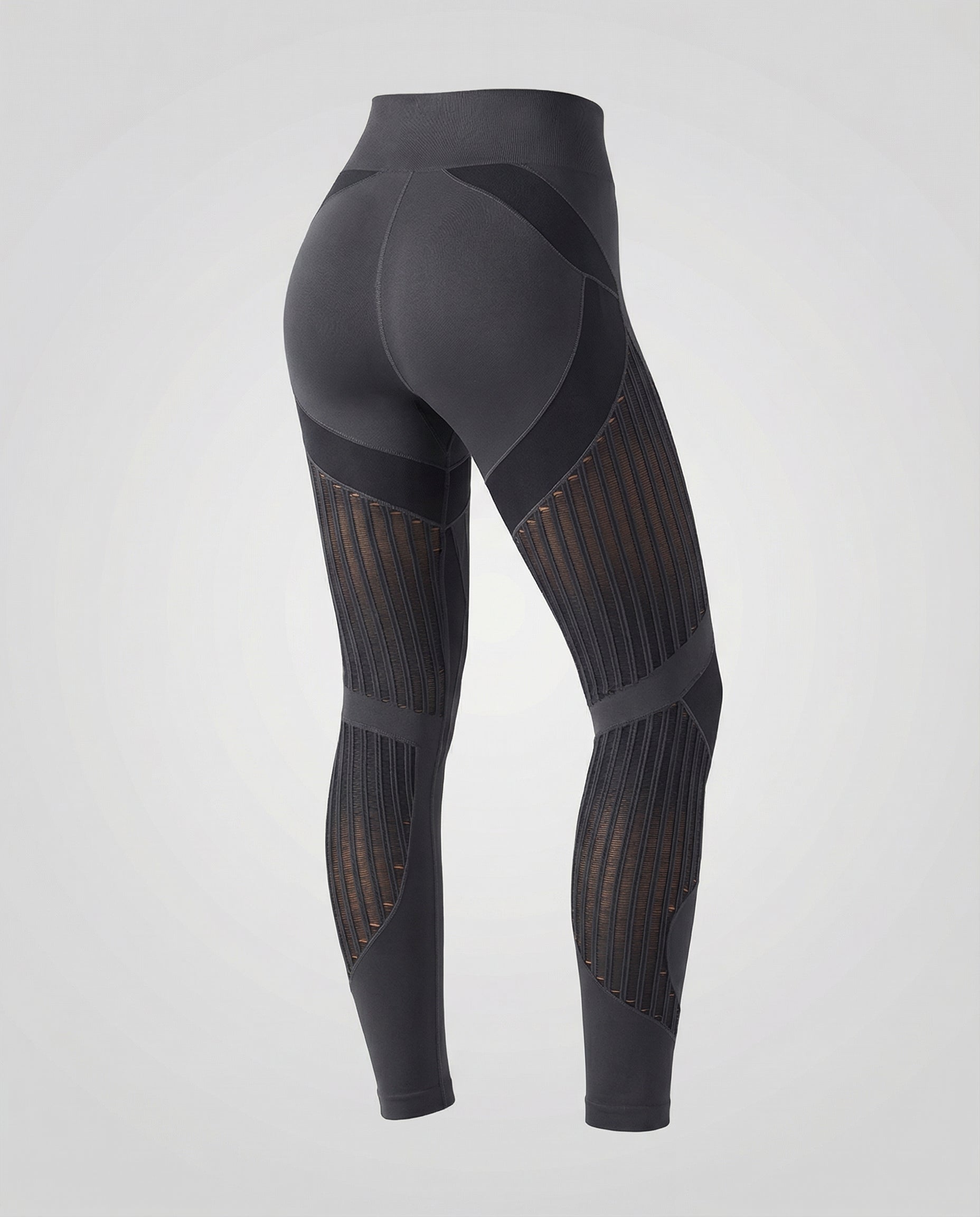 Legginsy kompresyjne przeciw cellulicie | Wysoka talia | Modelujące, oddychające