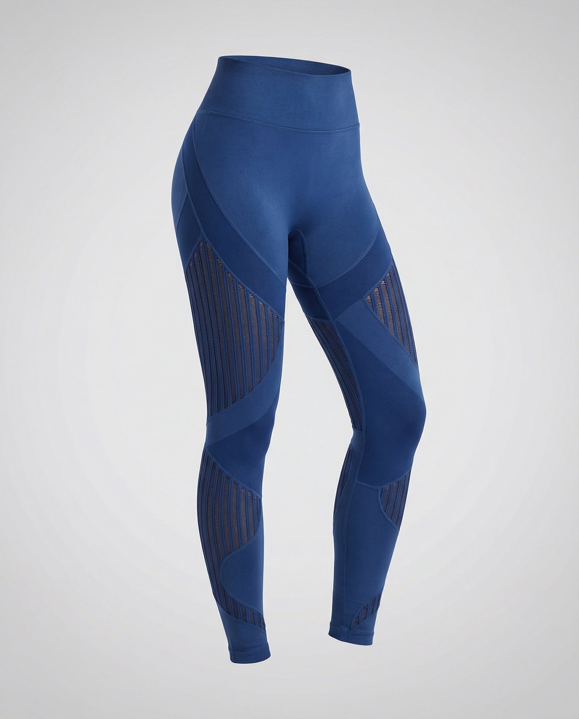 Legginsy kompresyjne przeciw cellulicie | Wysoka talia | Modelujące, oddychające