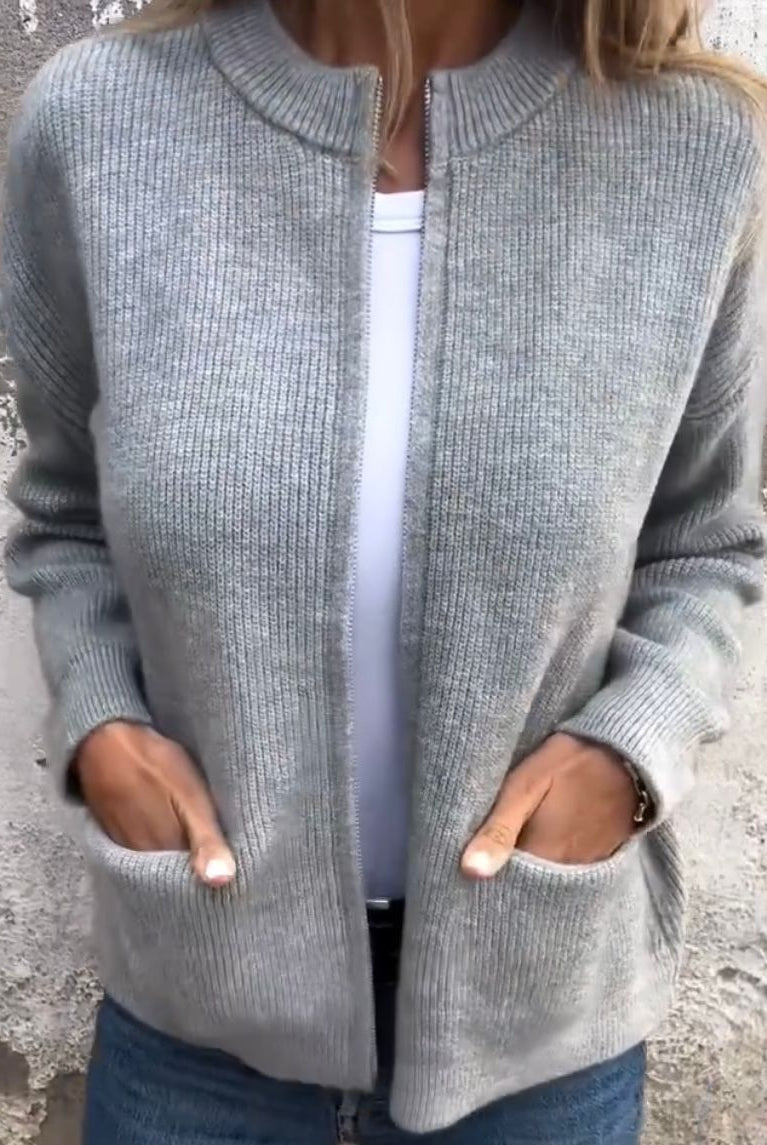 Kardigan tricot | Miękki i elegancki | Uniwersalny komfort