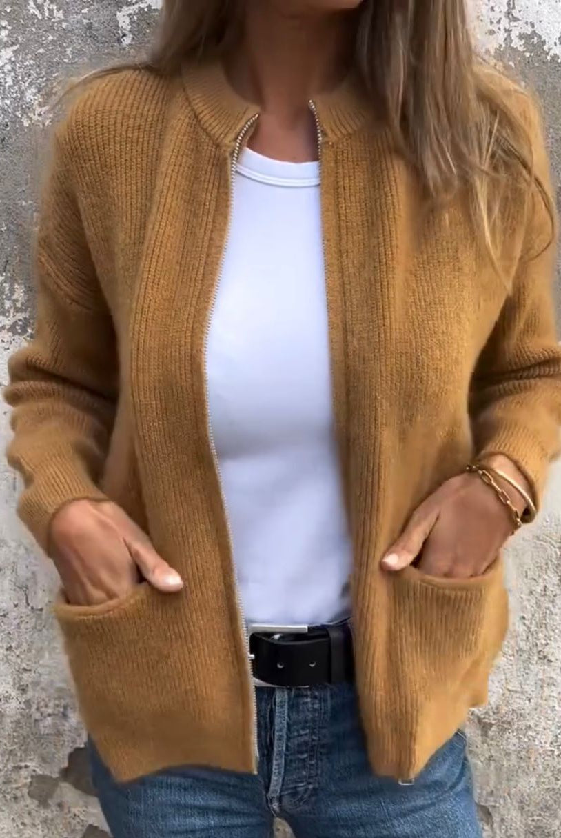 Kardigan tricot | Miękki i elegancki | Uniwersalny komfort