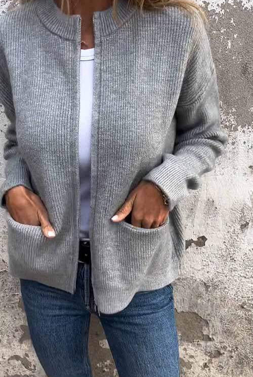 Kardigan tricot | Miękki i elegancki | Uniwersalny komfort