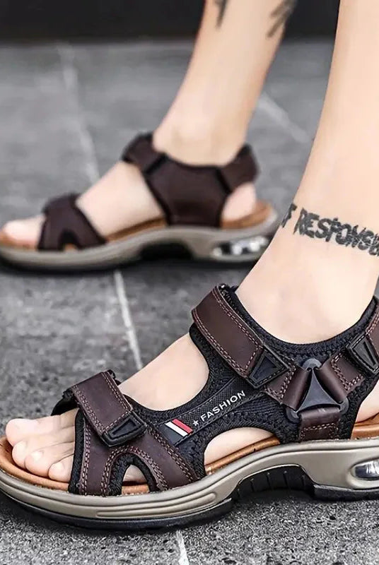Sandały Ortopedyczne | Wsparcie Łuku Stopy | Ergonomiczne Męskie