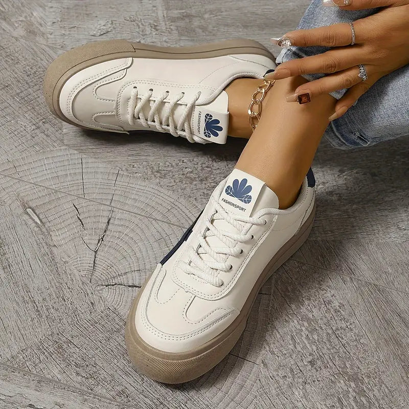 Damskie sneakersy ortopedyczne szerokie z amortyzowaną podeszwą