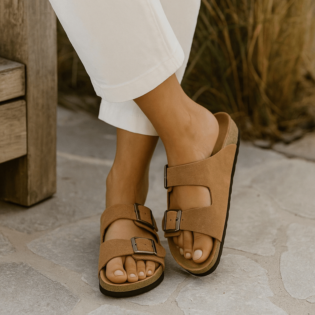 Adrien - Wygodne sandały - Podwójna ergonomiczna klamra - vivano - warszawa