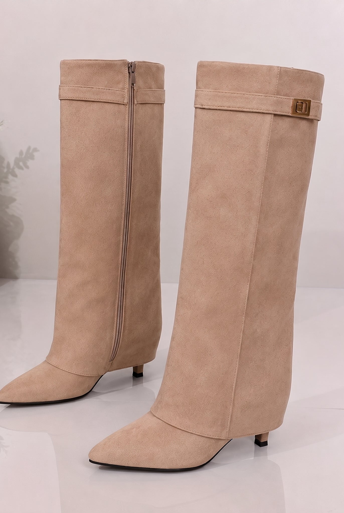 Buty damskie montowane | Szpic, cienki obcas | Elegancki styl