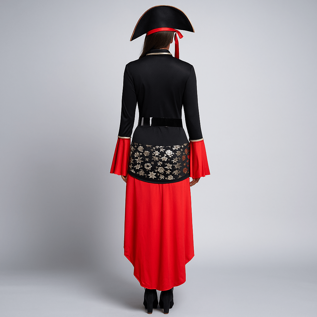 Angelica - Elegancki Kostium Pirata - Idealny na Halloween - Imprezy Tematyczne - vivano - warszawa