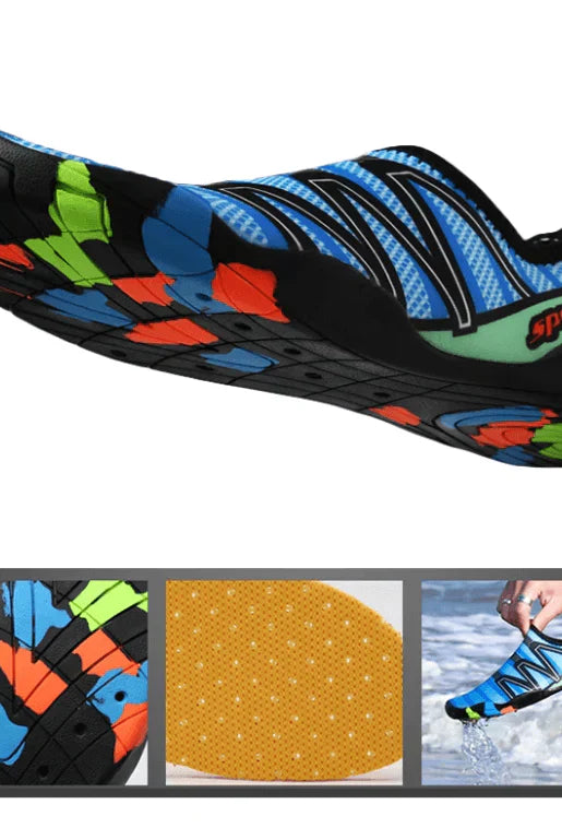 Buty do wody antypoślizgowe AquaFlex | Szybkoschnące
