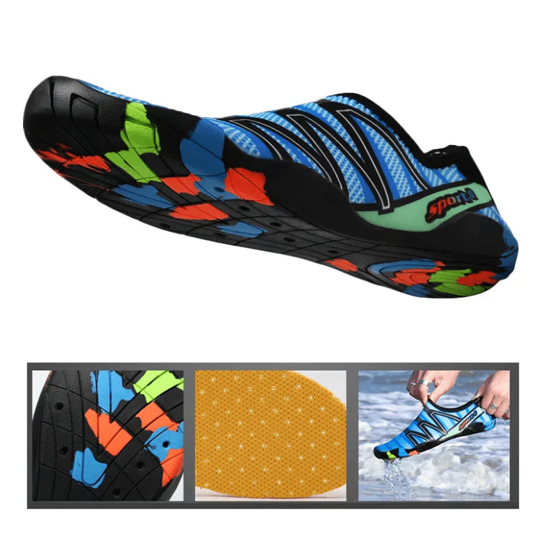 Buty do wody antypoślizgowe AquaFlex | Szybkoschnące