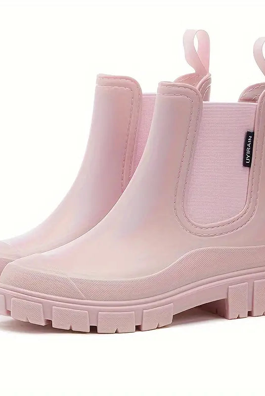 Buty Chelsea damskie wodoodporne | Niski obcas, bez sznurowadeł