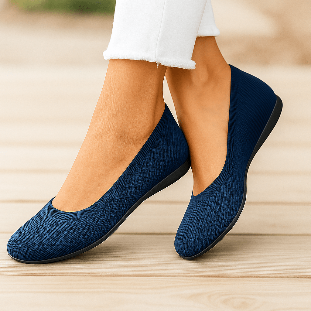 Baleriny ortopedyczne damskie - komfort na co dzień - anatomiczna wkładka - vivano - warszawa