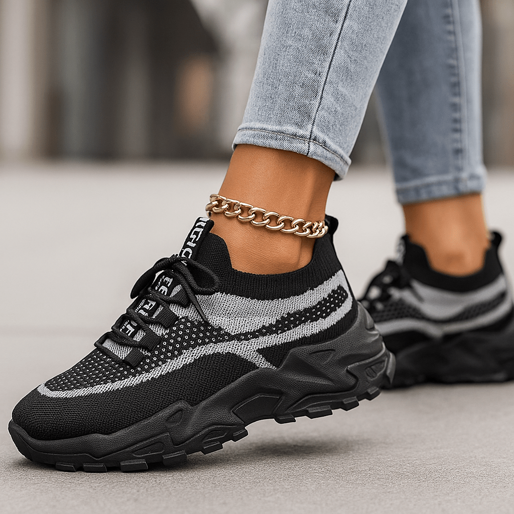 Baskets NovaFlex - Oddychające sneakersy - Gruba podeszwa - vivano - warszawa