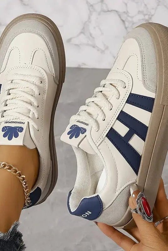 Trampki Damskie na Platformie – Sneakersy Retro