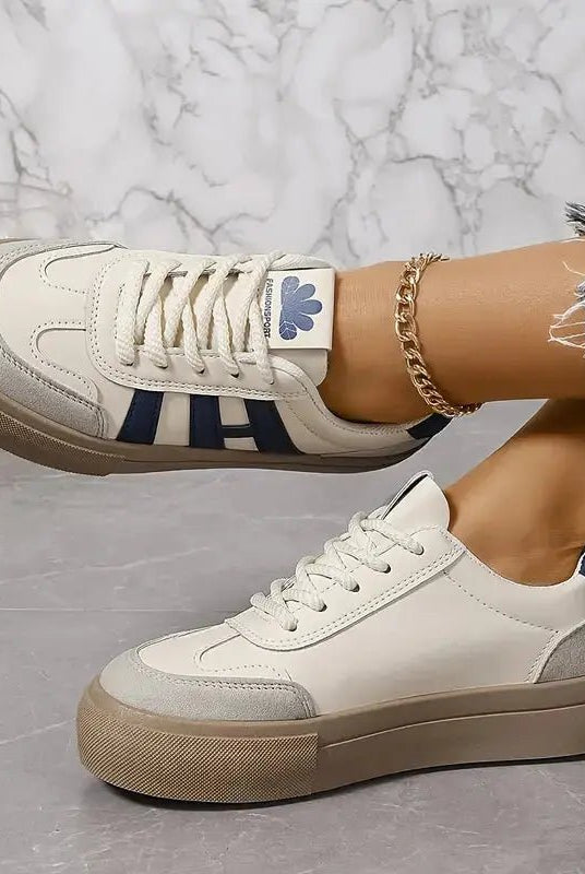 Trampki Damskie na Platformie – Sneakersy Retro