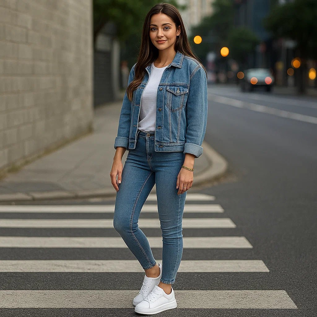 Białe damskie skórzane trampki - vivano - warszawa