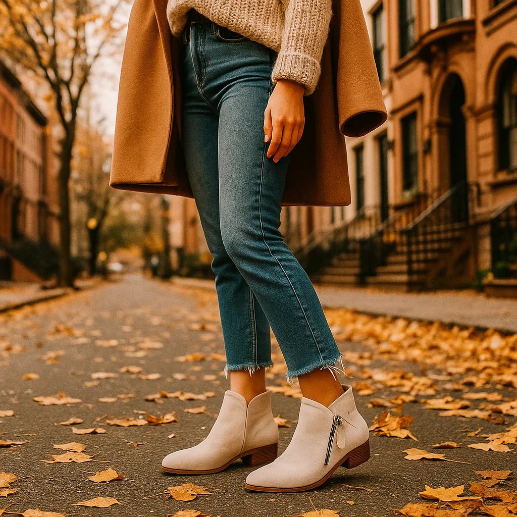 Botki Damskie z Zamkiem Bocznym - vivano - warszawa