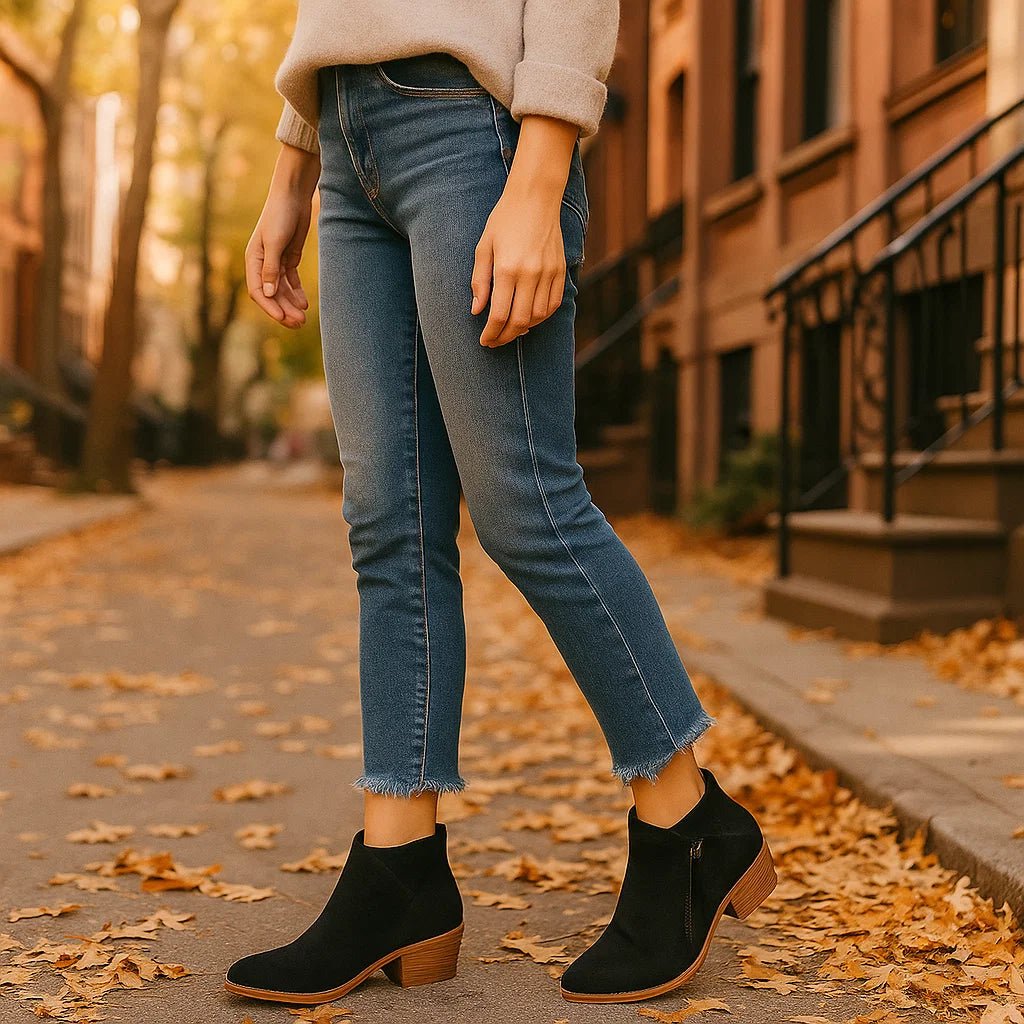 Botki Damskie z Zamkiem Bocznym - vivano - warszawa