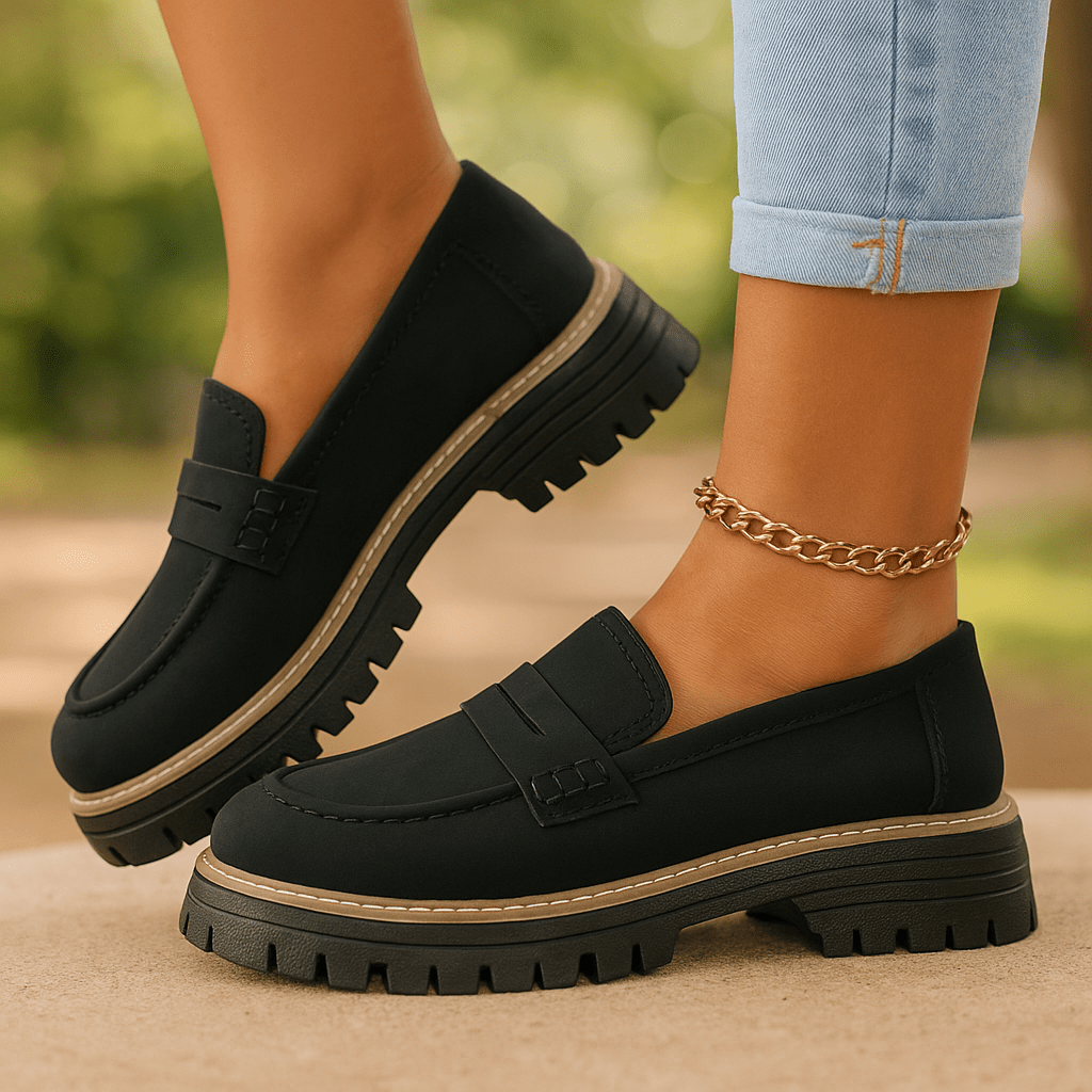 Chiara – mokasyny na platformie dla kobiet - vivano - warszawa