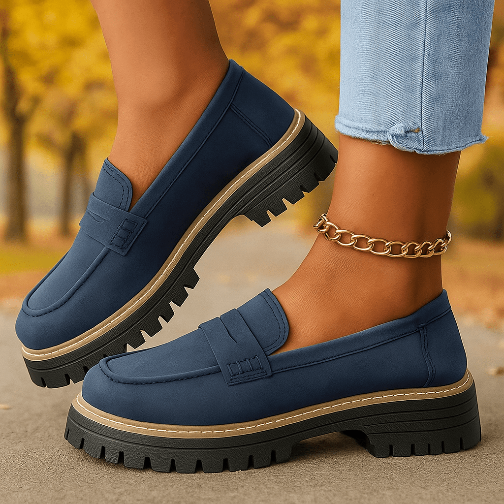 Chiara – mokasyny na platformie dla kobiet - vivano - warszawa