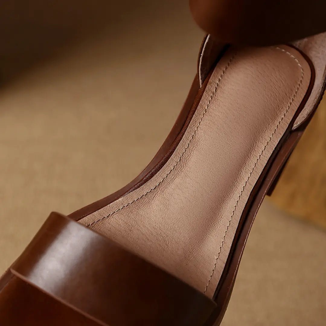 DAISY - Eleganckie Sandały na Obcasie - Komfort i Styl - vivano - warszawa