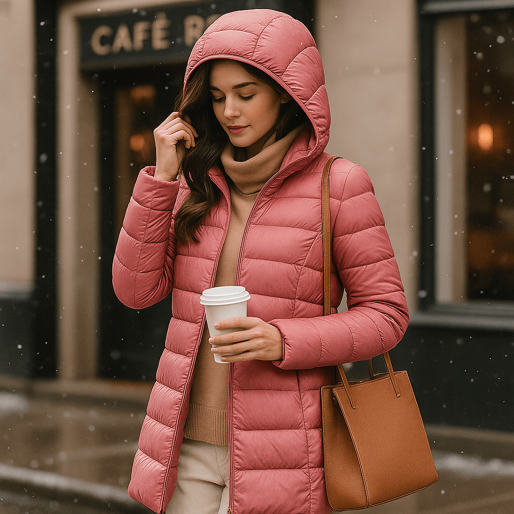 Damska Ultralekka Kurtka Zimowa Casual - vivano - warszawa