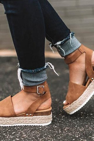 Damskie Espadryle Sandały - Koturnie z Paskiem Livia - vivano - warszawa